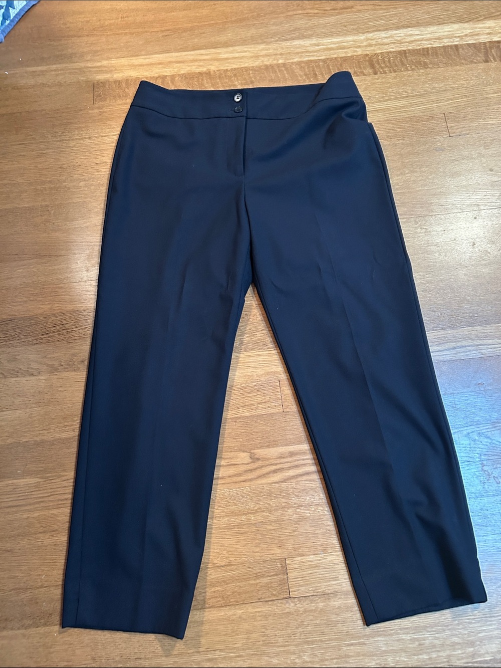 Talbots Black Crop Pants